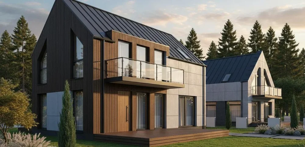 Проект Двухэтажный дом 8 на 12, 119 м2