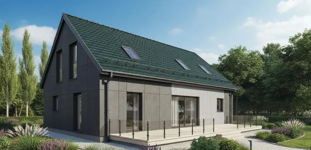 Проект Двухэтажный дом 7 на 9, 143 м2