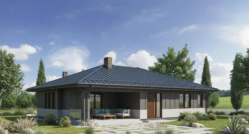 Проект Одноэтажный дом 20 на 14, 178 м2