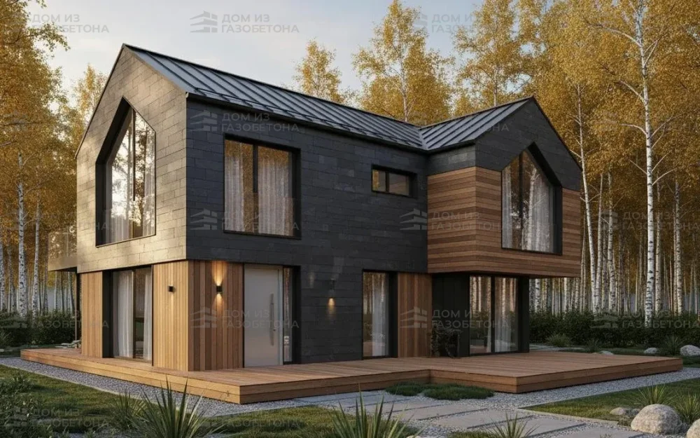 Проект Двухэтажный дом 14 на 20, 320 м2