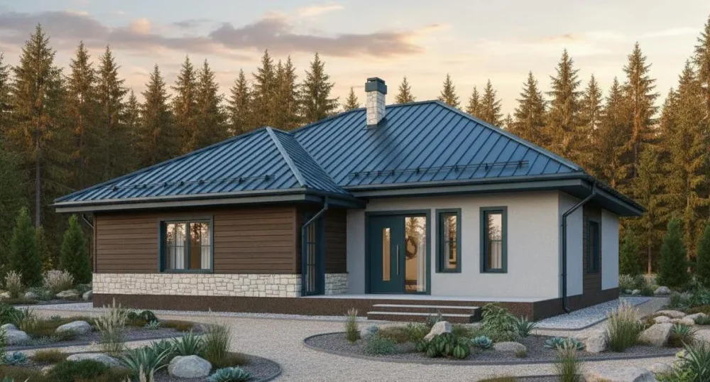 Проект Двухэтажный дом 15 на 20, 260 м2